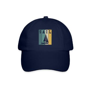 Sailor Sunset Voilier Skipper Capitaine Voile - Casquette classique - bleu/bleu - Devant