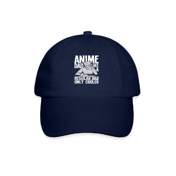 Anime Papa Father Gift - Baseball Cap - blue/blue - Front