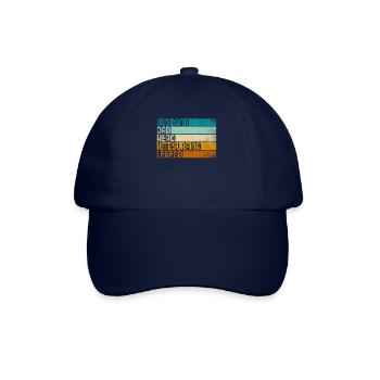 Retro Mari Papa Héros Kitesurf Légende - Casquette classique - bleu/bleu - Devant