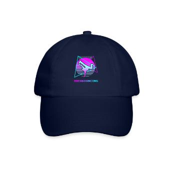 Retro Vintage Classic Breakdancing Breakdance Danc - Baseballkappe - Blau/Blau - Vorne