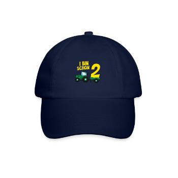Ich bin schon 2 - Baseballkappe - Blau/Blau - Vorne
