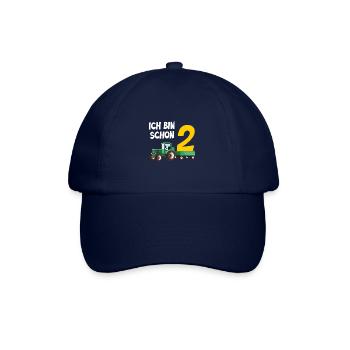 Ich bin schon 2 - Baseballkappe - Blau/Blau - Vorne