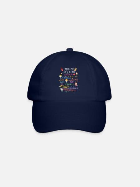 Erzieherin - Baseballkappe - Blau/Blau