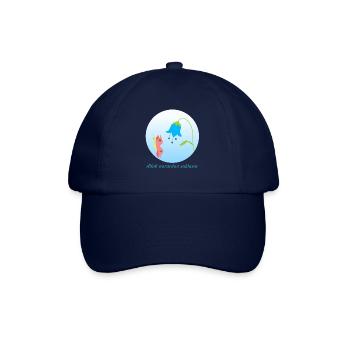 Nazar Böses-Augee-Schutzamulett Schmetterling - Baseballkappe - Blau/Blau - Vorne