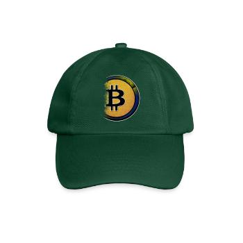 Bitcoin Crypto Currency New Virtual Life 2 - Baseball Cap - bottle green - Front