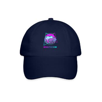 Rétro Vintage Classic Esthéticienne Cosmétologue - Casquette classique - bleu/bleu - Devant