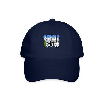 Snowboarding Snowboard Snowboarder - Baseballkappe - Blau/Blau - Vorne