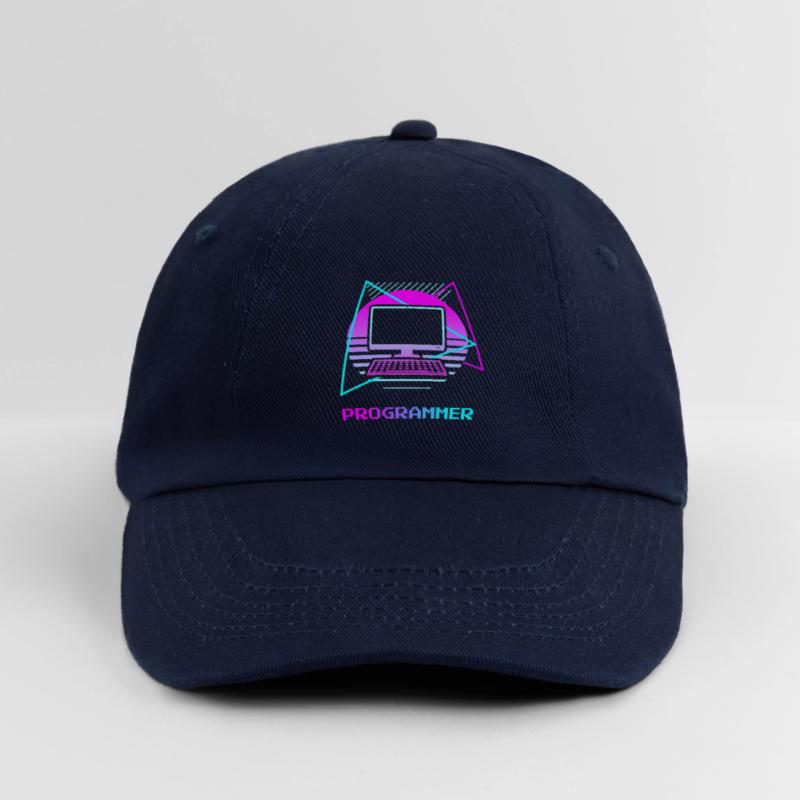 Programmeur rétro Programmation Informatique Casquette classique