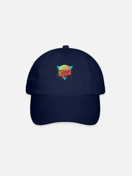 Lets get physical 80s 90s Style Workout Gym Retro - Baseball Cap - blue/blue