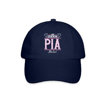 Pia Geschenkidee Geschenk Geburtstag - Baseballkappe - Blau/Blau - Vorne