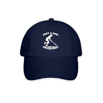 Floorball Field Hockey Women's Hockey Player - Baseball Cap - blue/blue - Front