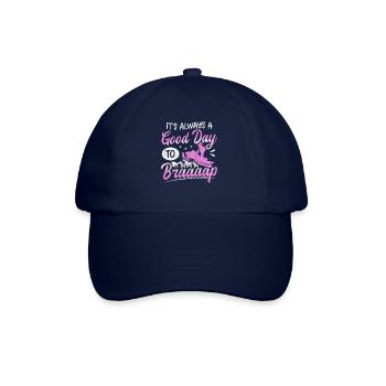 Its Always A Good Day To Braaaap Snowmobiles - Baseball Cap - blue/blue - Front