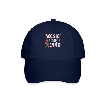 Rockin depuis 1940 Fan de musique rock 82e anniversaire - Casquette classique - bleu/bleu - Devant