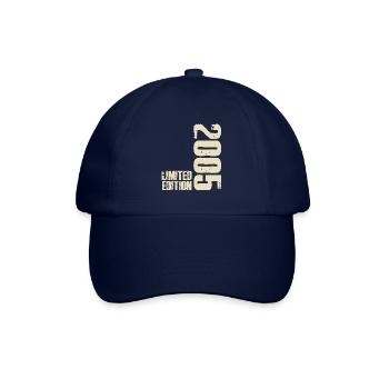 18e anniversaire né en 2005 18 ans - Casquette classique - bleu/bleu - Devant