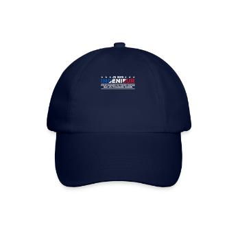 Je Suis Ingenieur Pour Gagner Du Temps Disons Que - Baseballkappe - Blau/Blau - Vorne