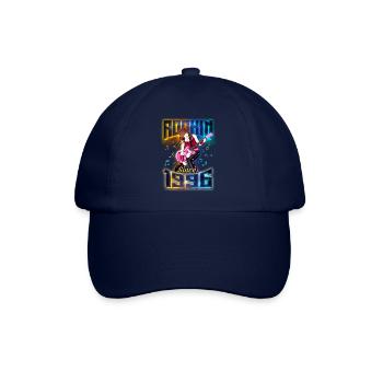 Rockin Since 1996 Rockmusik Fan 26. Geburtstag - Baseballkappe - Blau/Blau - Vorne