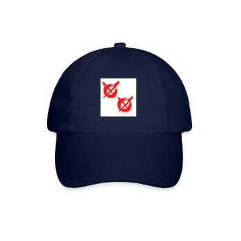 XO shirt logo - Baseball Cap - blue/blue - Front