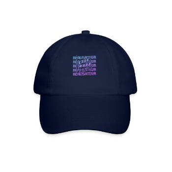 Retro Réalisateur Réalisation Cinéaste - Casquette classique - bleu/bleu - Devant