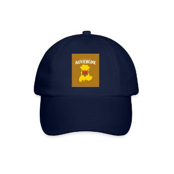 Fier de mes Racines Auvergne Or - Casquette classique - bleu/bleu - Devant