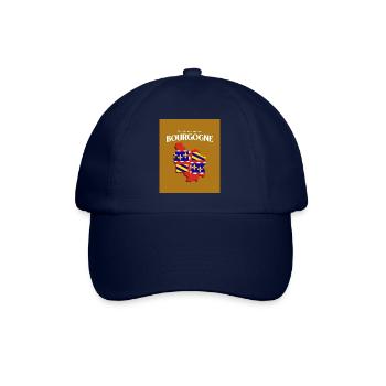Fier de mes Racines Bourgogne Or - Casquette classique - bleu/bleu - Devant