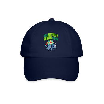This Birthday Saurus Is Now 4 Dinosaur - Baseball Cap - blue/blue - Front