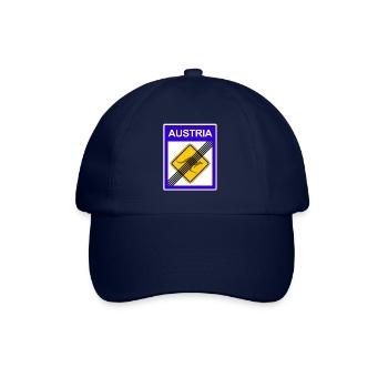 No Kangaroos in Austria - Baseball Cap - blue/blue - Front