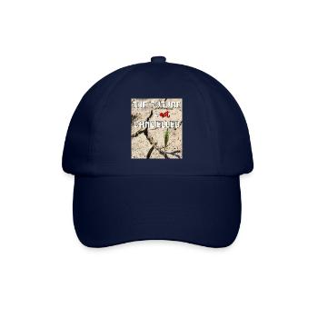the future is not cancelled - Baseball Cap - blue/blue - Front