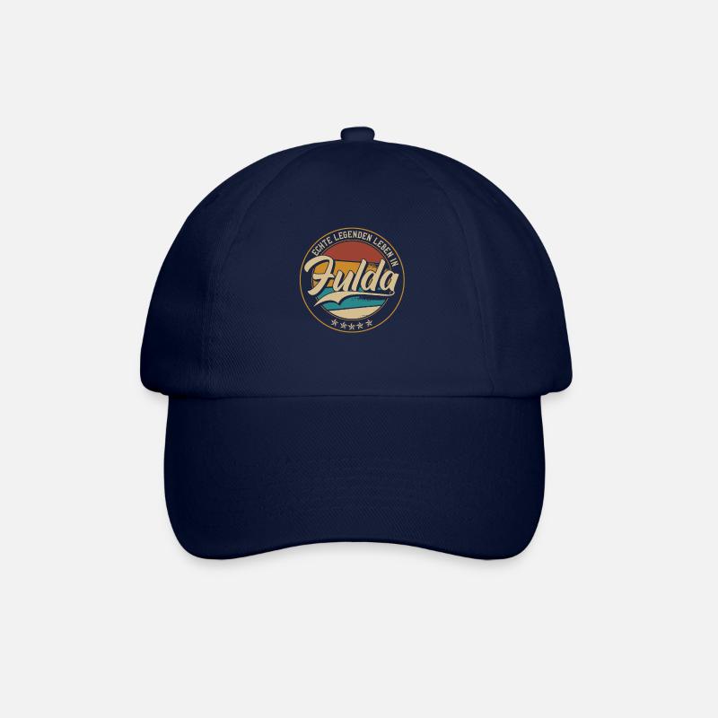 Fulda Echte Legenden leben in Fuldaer - Baseballkappe - Blau/Blau