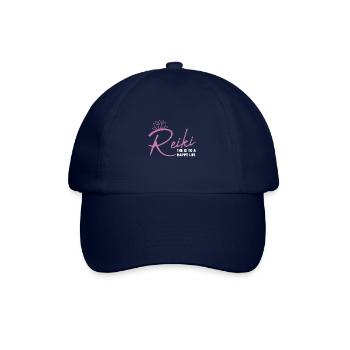 Maître Reiki Chakra Spirituel Holistique - Casquette classique - bleu/bleu - Devant