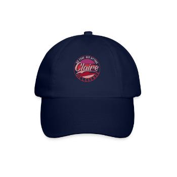 Die frau der Mythos die Legende Claire - Baseballkappe - Blau/Blau - Vorne