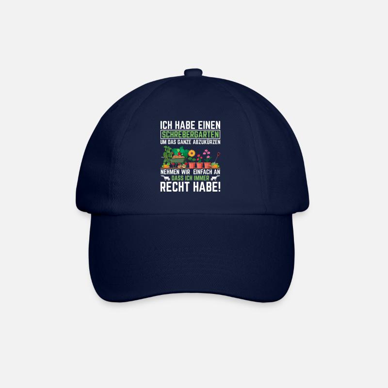 Ich Habe Einen Schrebergarten - Baseballkappe - Blau/Blau