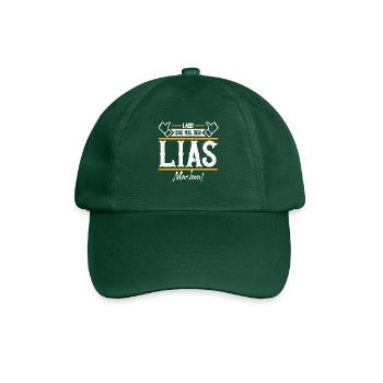 Lias Geschenkidee Geschenk Geburtstag - Baseballkappe - Flaschengrün - Vorne