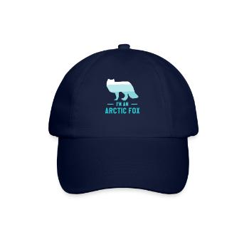 I'm An Arctic Fox White Foxes Lover - Baseball Cap - blue/blue - Front