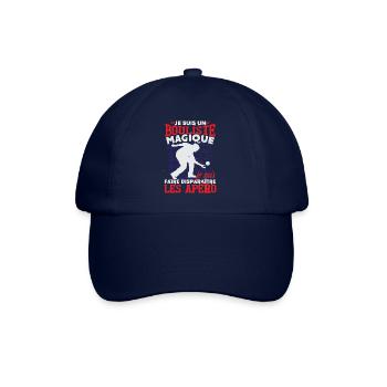 Je Suis Un Bouliste Magique - Casquette classique - bleu/bleu - Devant