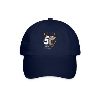 Funny 50th Birthday Age 50 Years Old - Baseball Cap - blue/blue - Front