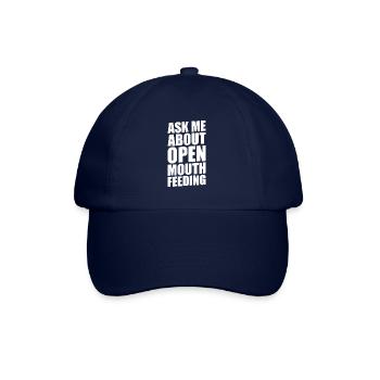 Whale Watcher Saying Whale Fans Humpback Whales - Baseball Cap - blue/blue - Front