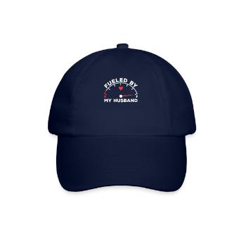Alimenté par mon mari Match de la Saint-Valentin - Casquette classique - bleu/bleu - Devant