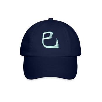 Snake - In Japanese / Zodiac Sign - Baseball Cap - blue/blue - Front