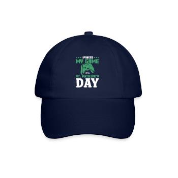 J’ai mis mon jeu en pause C’est la Saint-Patrick Vidéo - Casquette classique - bleu/bleu - Devant