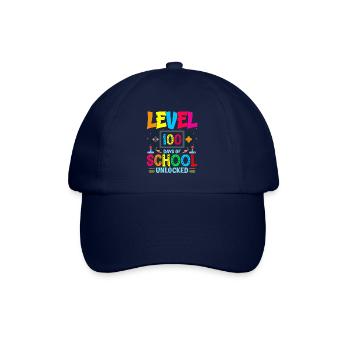 100 jours d’école débloqué Élève garçon fille - Casquette classique - bleu/bleu - Devant