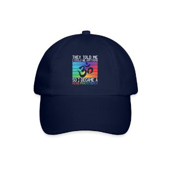 Reiki Energie Reiki Meister - Baseballkappe - Blau/Blau - Vorne
