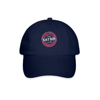 Katrin Geschenkidee Geschenk Geburtstag - Baseballkappe - Blau/Blau - Vorne