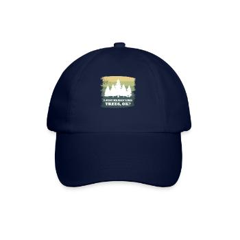 J’aime vraiment les arbres ok Bushcraft Camping - Casquette classique - bleu/bleu - Devant