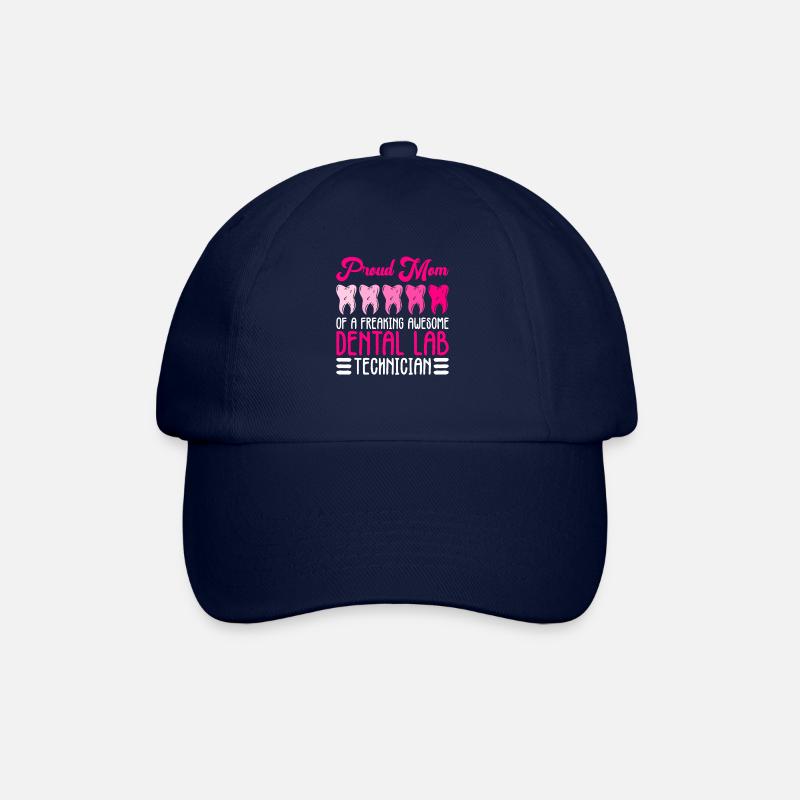 Zahntechniker Mama Zahntechnik Mutter - Baseballkappe - Blau/Blau