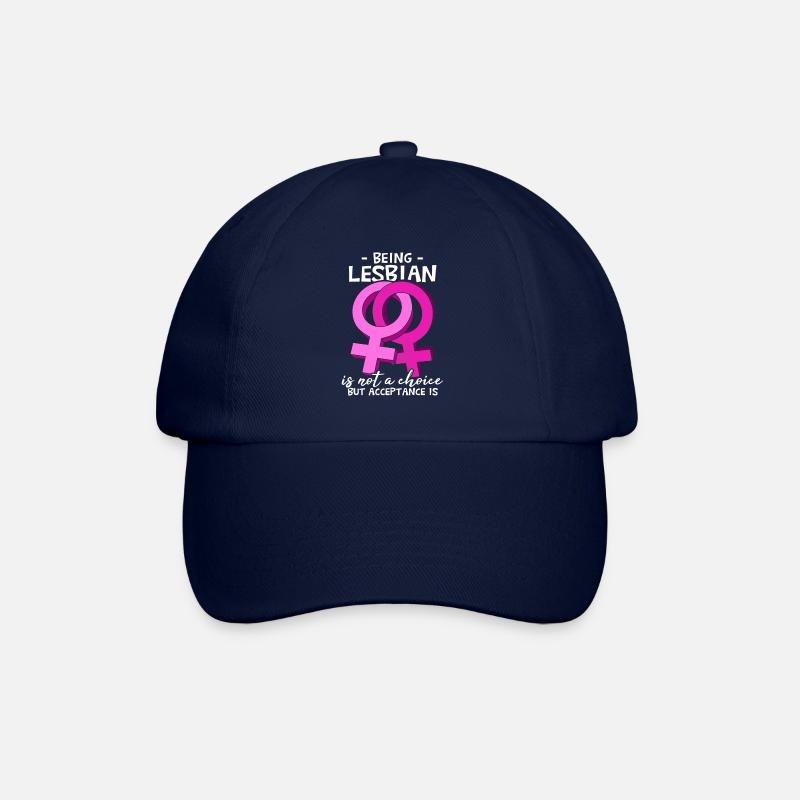 Lesbisch zu sein ist keine Wahl - Baseballkappe - Blau/Blau