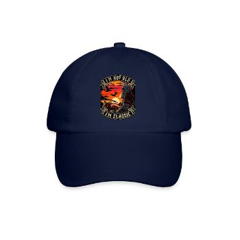 Je ne suis pas vieux je suis motard moto classique - Casquette classique - bleu/bleu - Devant