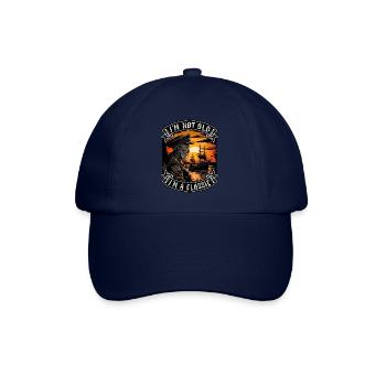 I m not old I m a classic Bootsliebhaber - Baseballkappe - Blau/Blau - Vorne
