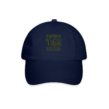 Family Vibes 2023 Making Memories Together - Baseball Cap - blue/blue - Front