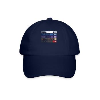Continuez à vous entraîner jusqu’à ce que la ceinture devienne Black Jiu Jitsu - Casquette classique - bleu/bleu - Devant