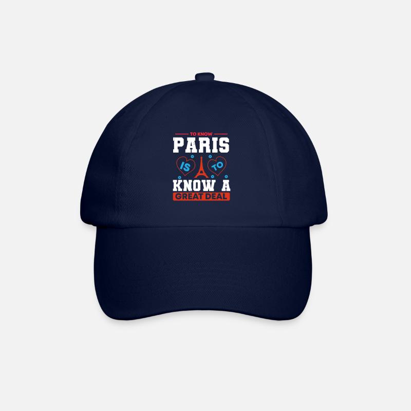 CONNAÎTRE PARIS, C’EST CONNAÎTRE UN ACCORD GREST 2 - Casquette classique - bleu/bleu